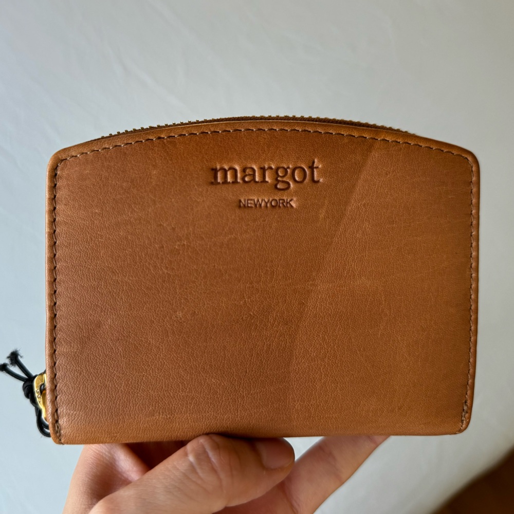 Margot NEWYORK Tan Leather Wallet